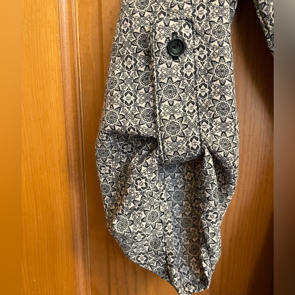 Ardene Patterned Shirt Dress with faux pockets - Picture 2 of 7